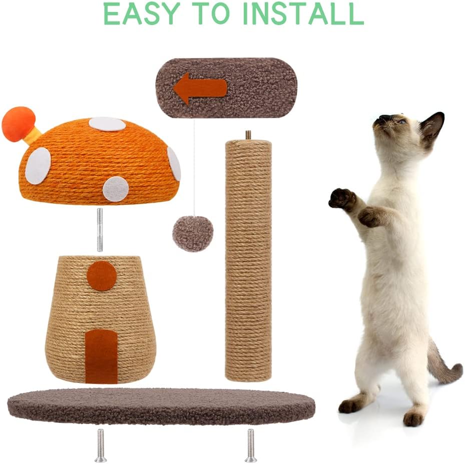 Mushroom Cat Scratcher