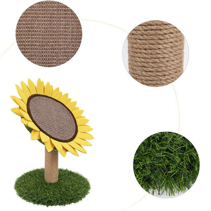 Sunflower Cat Scratching Post