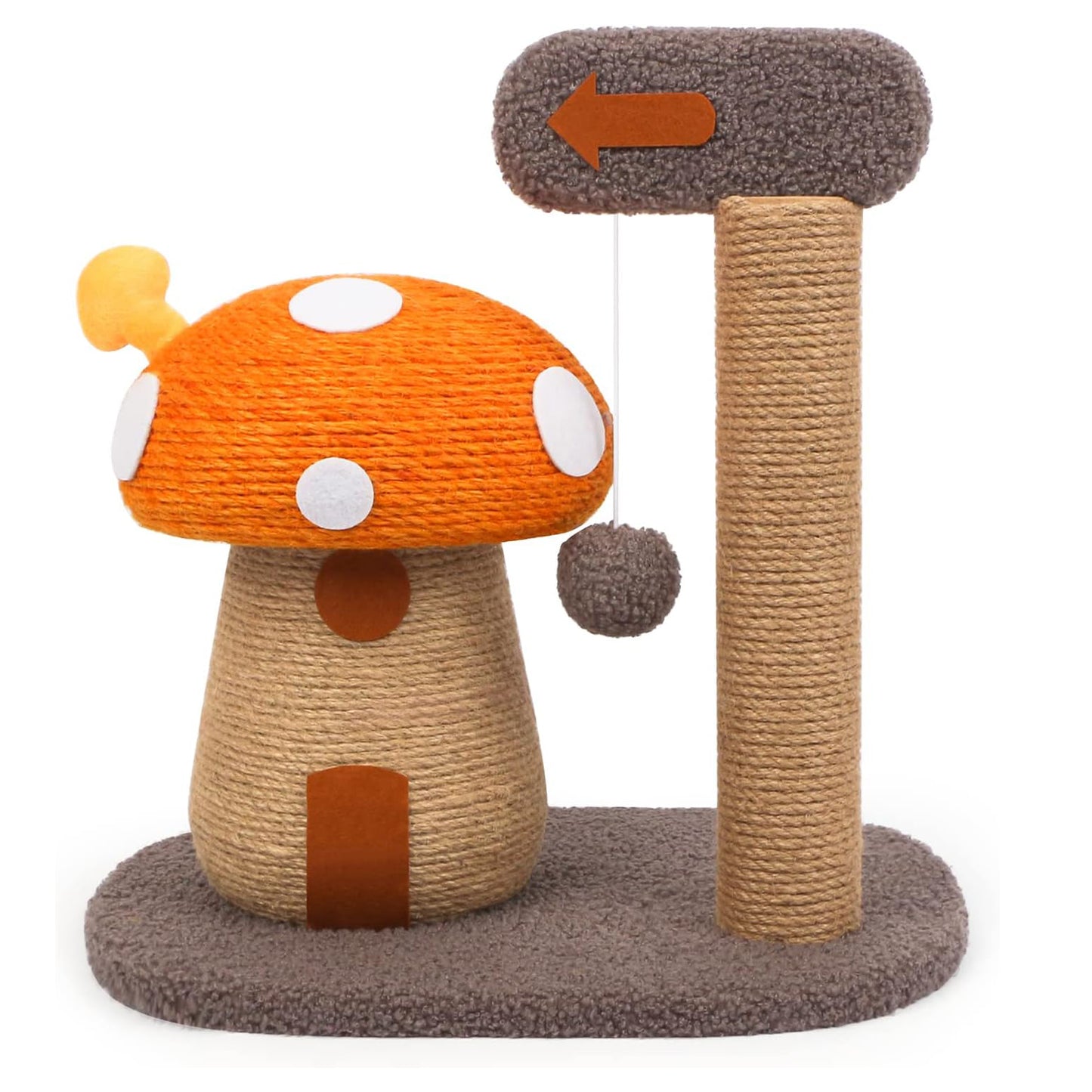 Mushroom Cat Scratcher