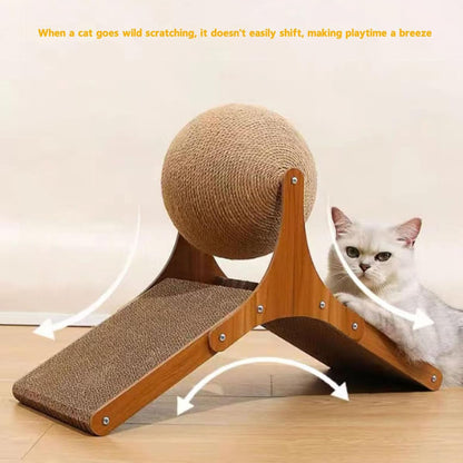 Ball Cat Scratching Board