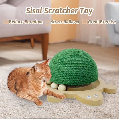 Cats Scratching Ball